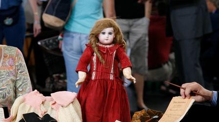 Video thumbnail: Antiques Roadshow Appraisal: Jumeau Doll with Clothing & Booklet, ca. 1880
