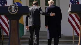 Video thumbnail: PBS NewsHour How Trump and Bolsonaro align, personally and politically