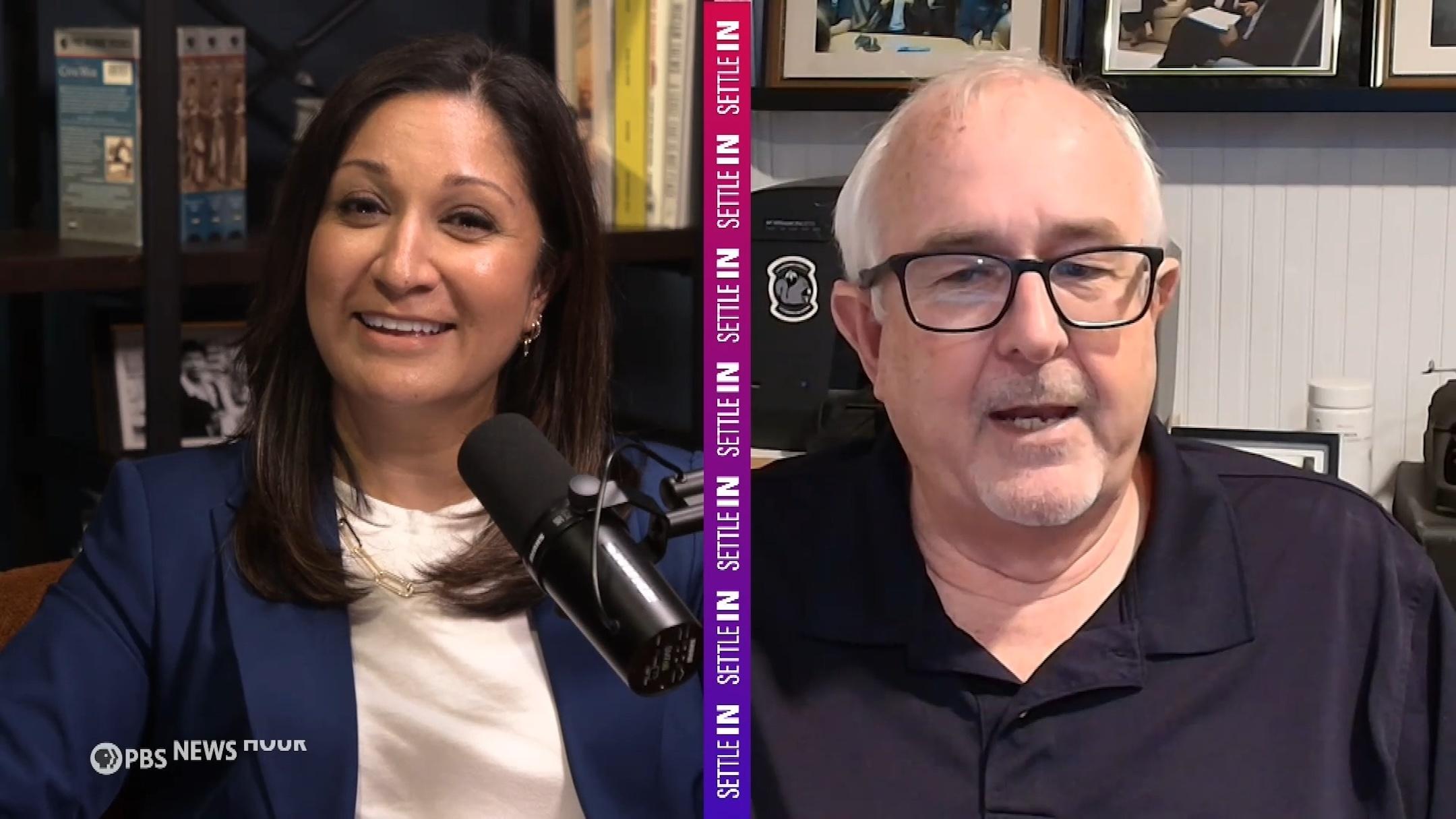 Craig Fugate and Amna Nawaz discuss climate change and disaster response on 'Settle In'