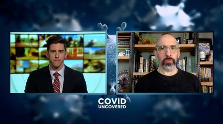 Video thumbnail: COVID Uncovered Dr. David Wohl says it’s “too soon” to roll back