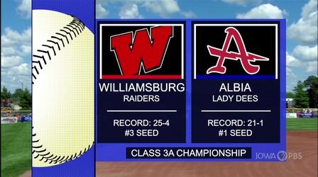 Video thumbnail: Iowa PBS Presents (3A) 2020 IGHSAU Girls State Softball Championships