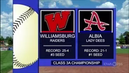 Class 3A — Williamsburg Raiders vs. Albia Lady Dees
