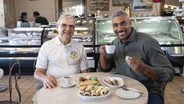Sicilian Pastries with Arthur Brocato at the historic Angelo Brocato's Ice Cream Parlor