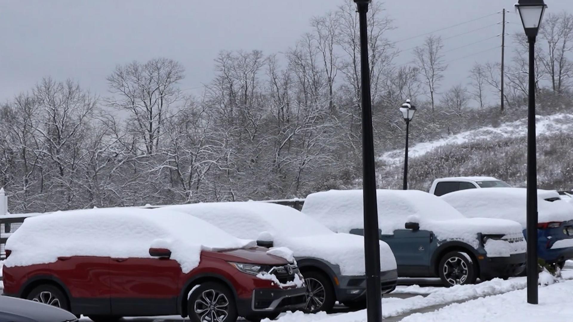 Kentucky Gets First Major Snowfall of Season