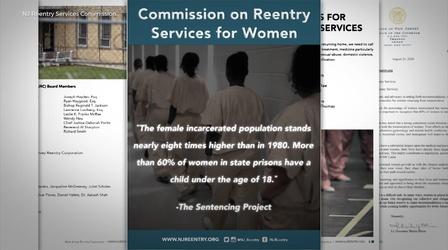 Video thumbnail: NJTV News Commission recommends steps to improve reentry for women