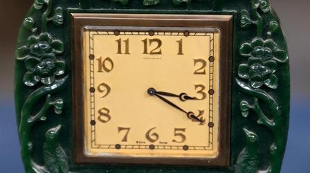 Video thumbnail: Antiques Roadshow Appraisal: Chinese Jade Clock, ca. 1915