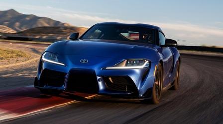 Video thumbnail: MotorWeek 2023 Toyota GR Supra MT & 2023 Chevrolet Silverado
