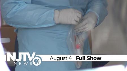 Video thumbnail: NJTV News NJTV News: August 4, 2020