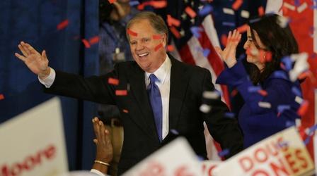 Video thumbnail: PBS NewsHour What are Alabama voters expecting from Doug Jones?