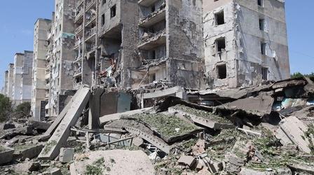 Video thumbnail: PBS NewsHour News Wrap: Russian missiles kill 21 in southern Ukraine