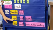 3-383: Suffixes '-able' & '-ment'