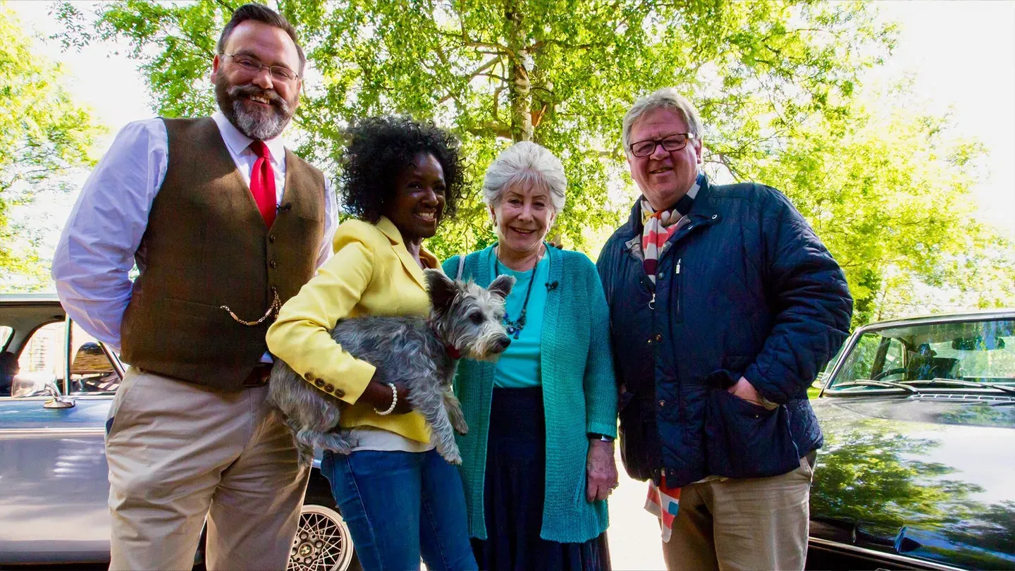 Valerie Singleton and Diane Louise Jordan