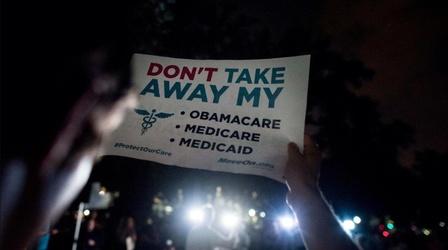 Video thumbnail: PBS NewsHour Voters worry about health care as Trump relaxes ACA rules