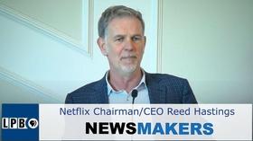 Video thumbnail: Newsmakers Netflix | Reed Hastings | 12/12/19 | Newsmakers