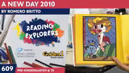 PK-TK-609: A New Day 2010 by Romero Britto