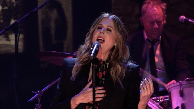 Rita Wilson performs 