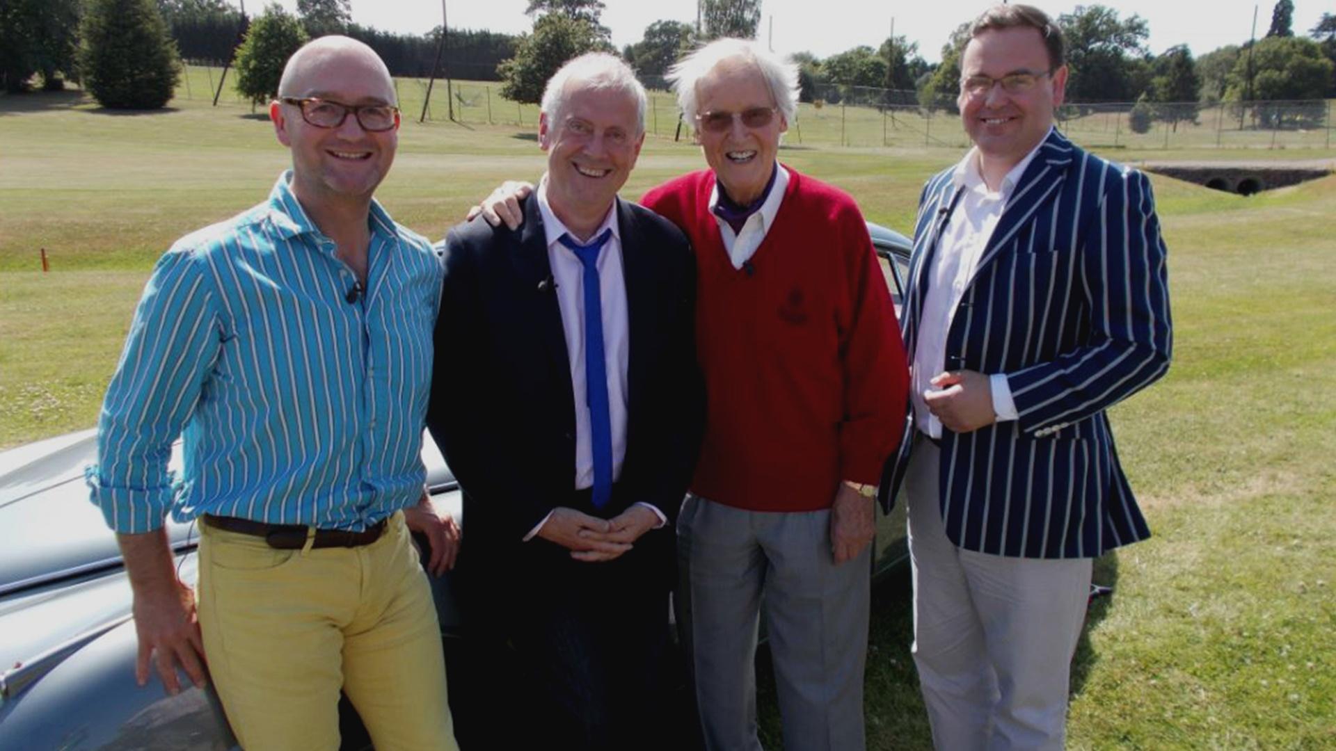 Nicholas Parsons and Gyles Brandreth | Celebrity Antiques Road Trip ...