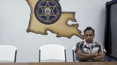 Video thumbnail: PBS NewsHour ICE detentions bring profits to Louisiana, but at what cost?