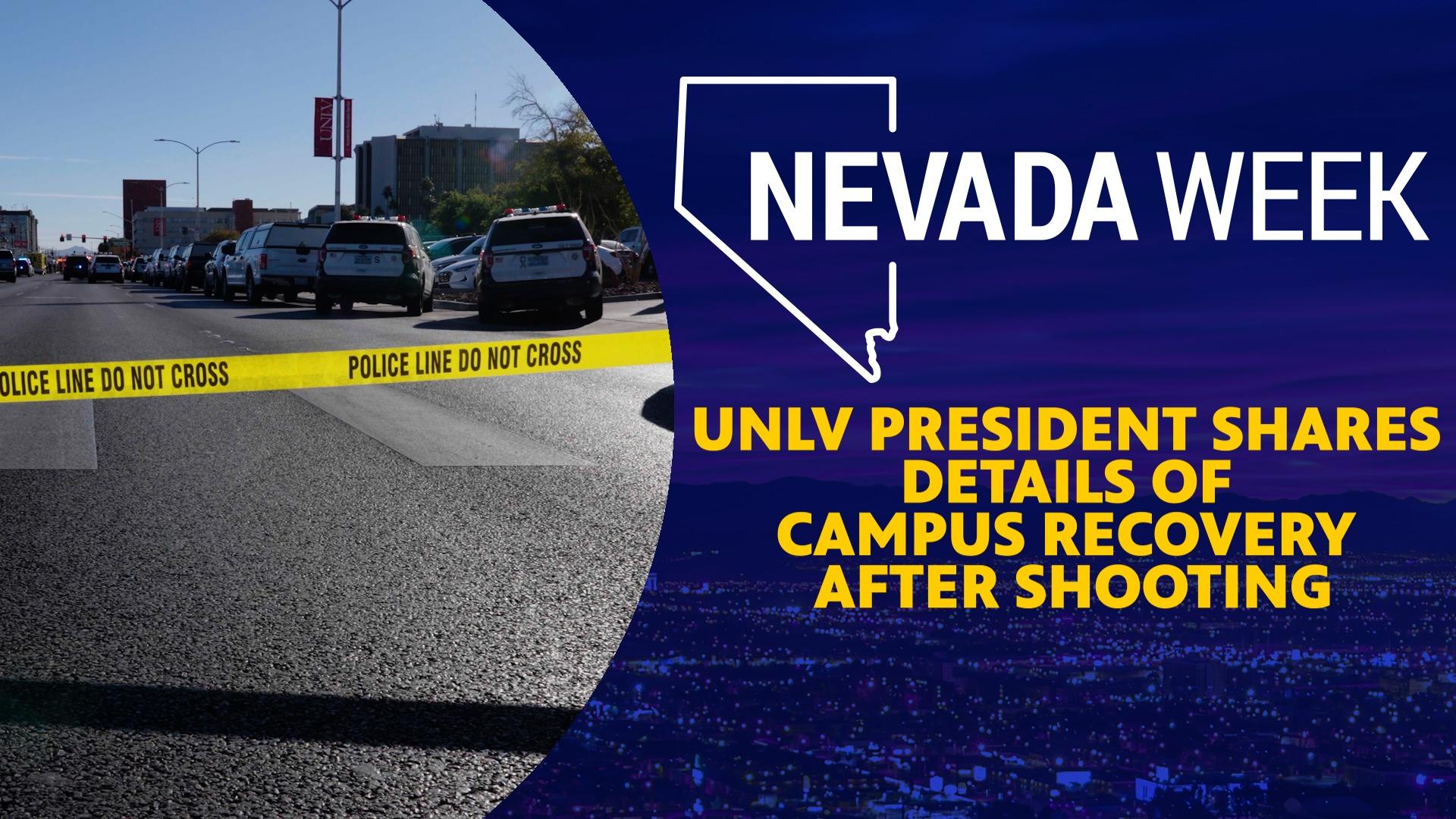 UNLV President shares details of campus recovery after shooting