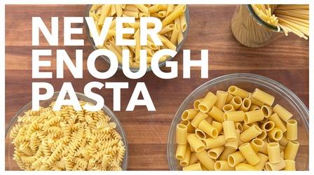 Video thumbnail: Lidia's Kitchen Never Enough Pasta