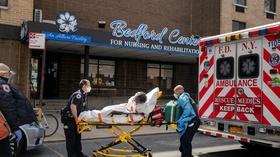 Video thumbnail: PBS NewsHour Virus has taken millions of U.S. jobs, over 32,000 lives