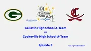 WCTE PBS High School Academic Bowl 2024 Ep5