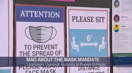 Video thumbnail: Chicago Tonight Legislators Question Authority to Punish Schools Over Masks