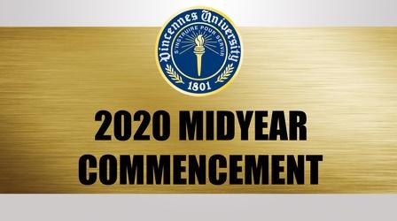 Video thumbnail: WVUT Special Events VU Midyear Commencement 2020