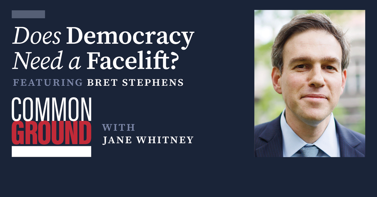 Common Ground with Jane Whitney | Does Democracy Need a Facelift? | PBS