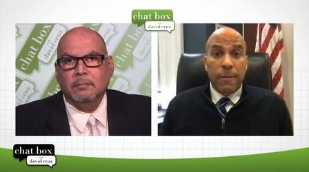 Video thumbnail: Chat Box with David Cruz Sen. Booker on SCOTUS hearings, NJ Primary Races