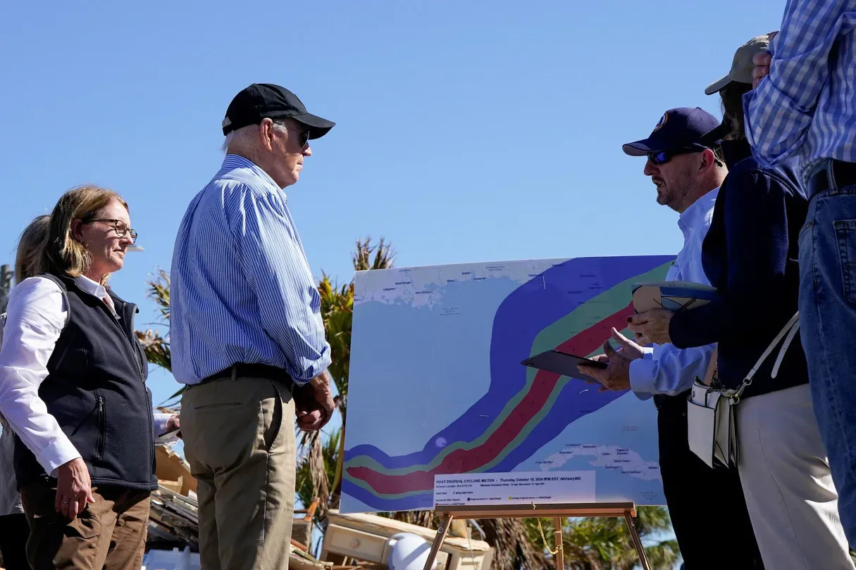 News Wrap: Biden visits Florida in wake of Hurricane Milton