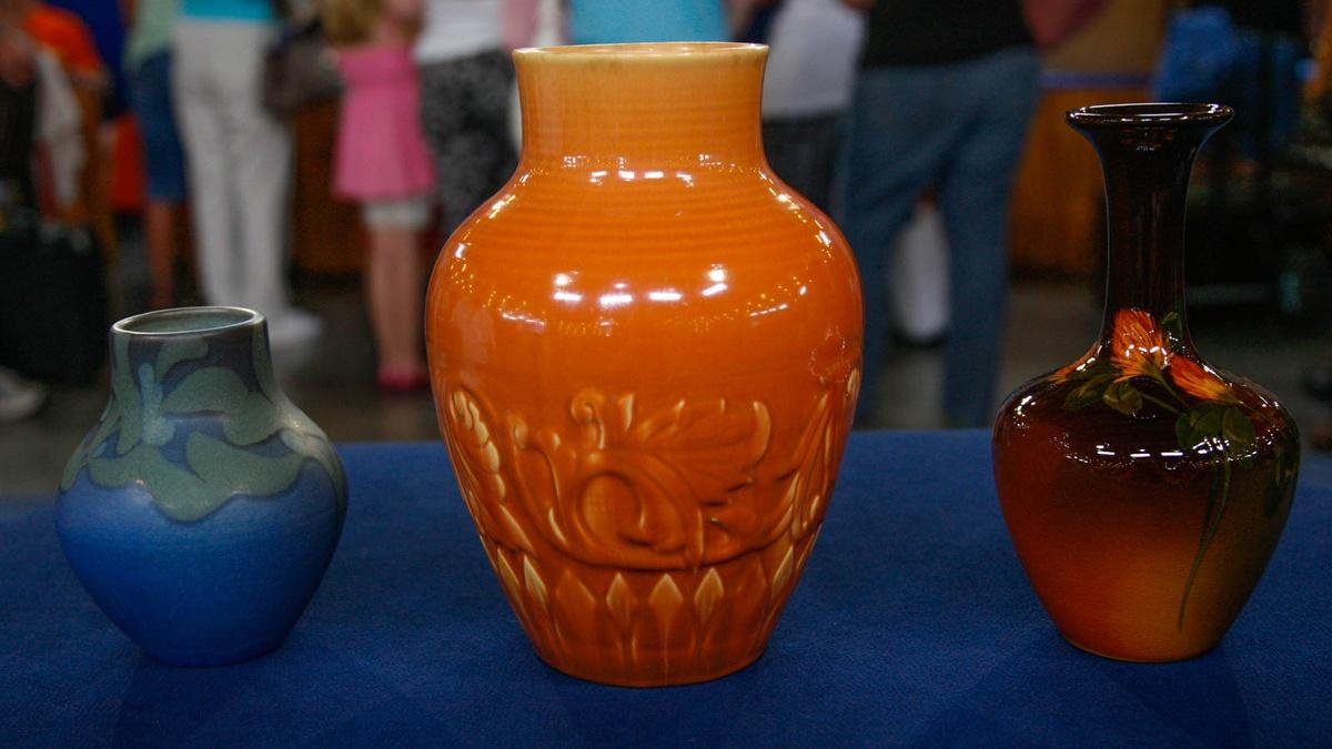 Appraisal Rookwood Pottery Collection Antiques Roadshow THIRTEEN
