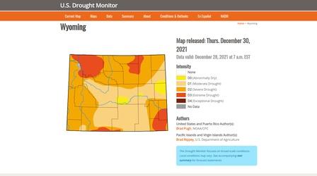 Video thumbnail: Wyoming Chronicle Wyoming Water Forecast