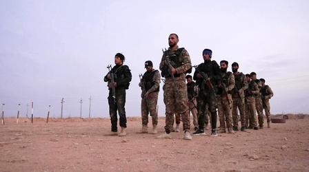 Video thumbnail: PBS NewsHour Armed group in Iraq demands U.S. withdraw by end of 2021