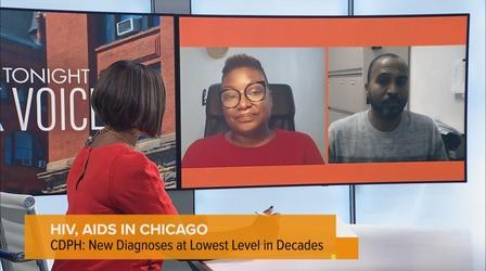 Video thumbnail: Chicago Tonight: Black Voices Number of Newly Diagnosed HIV Cases Falls
