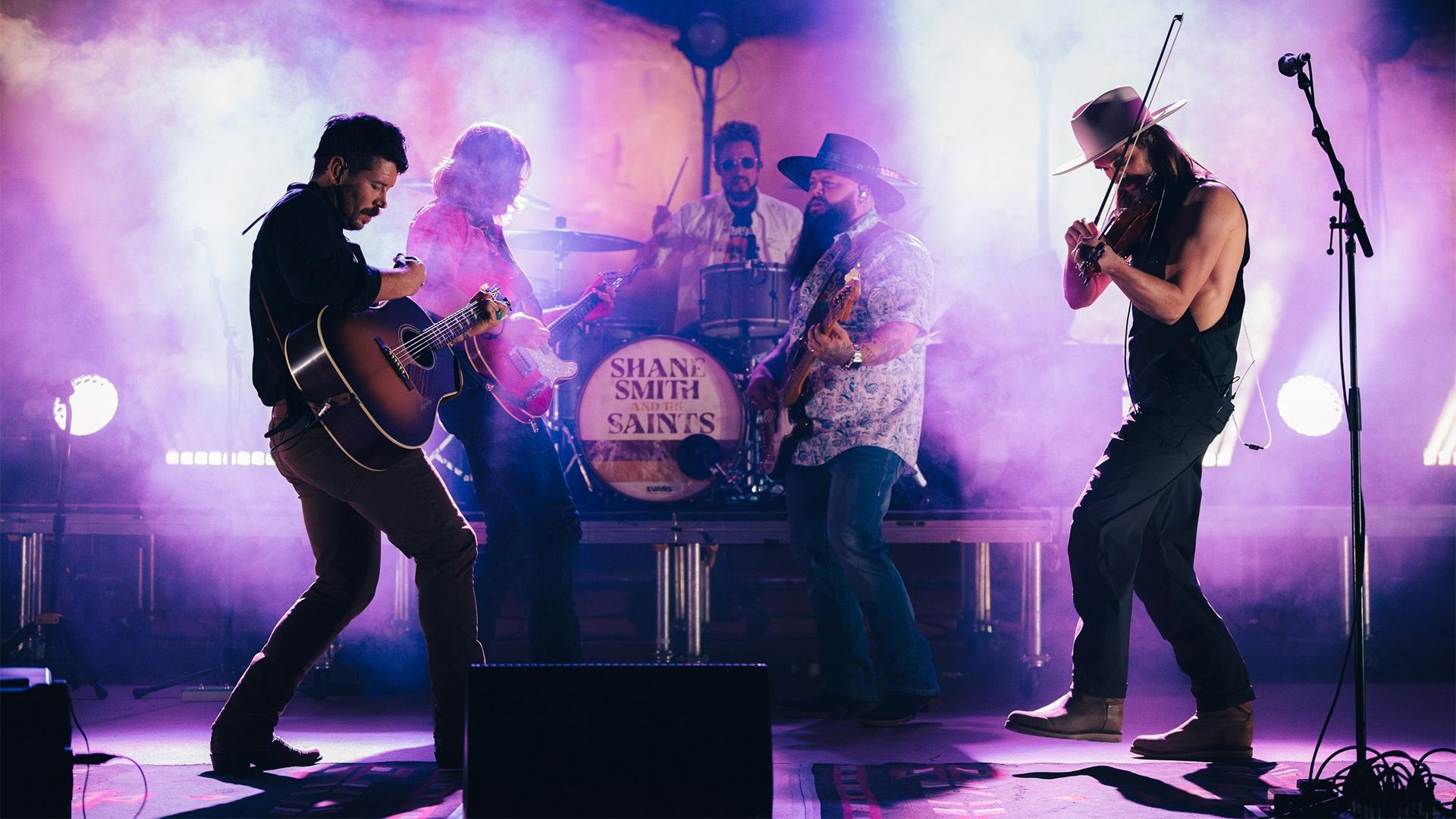 Shane Smith & the Saints bring their high-energy rock to iconic Red Rocks Amphitheater.