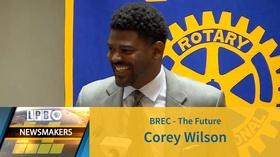 Video thumbnail: Newsmakers BREC - The Future | Corey Wilson | 10/02/19 | Newsmakers