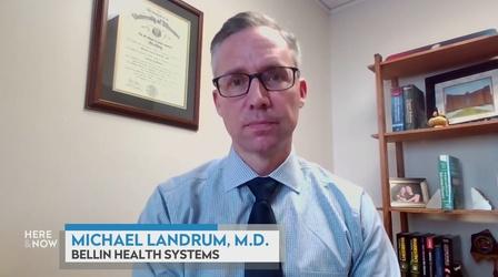 Video thumbnail: Here and Now Dr. Michael Landrum on Rising RSV Infections in Wisconsin