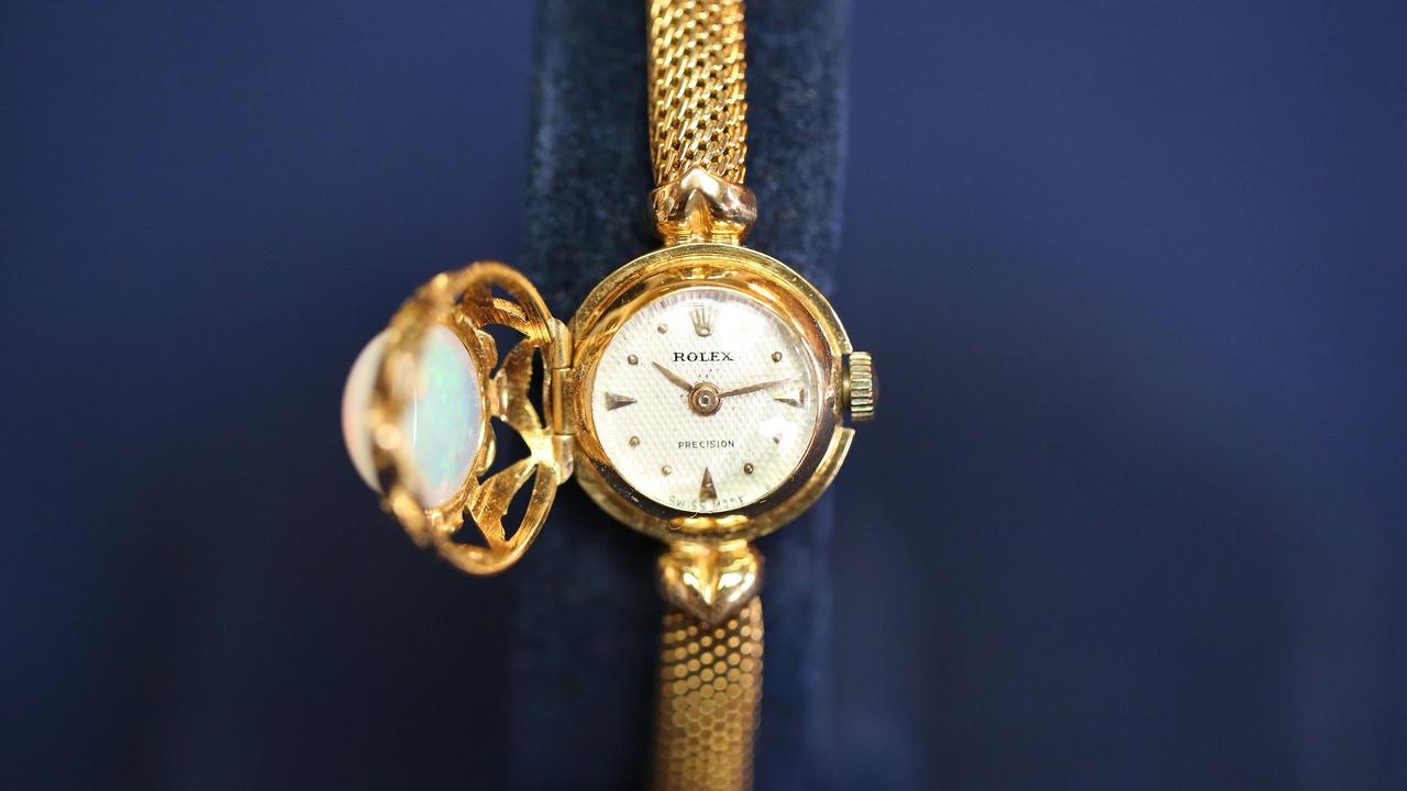 Antiques Roadshow | Appraisal: Rolex Opal Bracelet-watch, ca. 1950