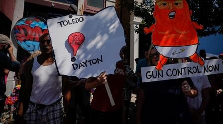 Video thumbnail: PBS NewsHour Dayton's mayor on her grieving city, gun control and Trump