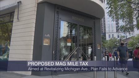Video thumbnail: Chicago Tonight Crain’s Headlines: Mag Mile Tax Proposal Fails