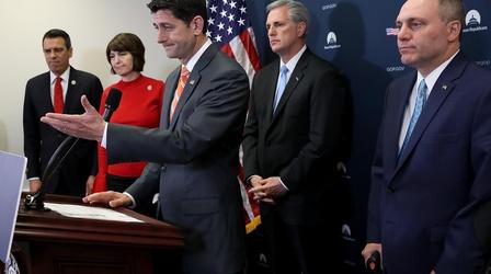 Video thumbnail: PBS NewsHour As Congress chews over gun proposals, what’s possible?
