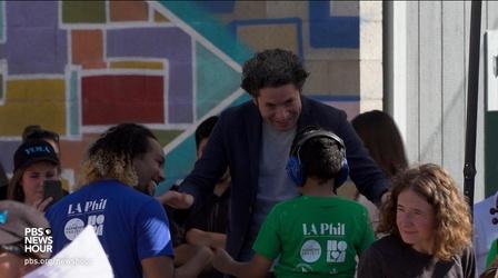 Video thumbnail: PBS NewsHour This conductor rejects an 'elitist' view of the symphony