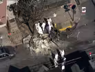 Aftermath of Car Explosion in Allentown