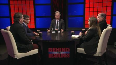 Video thumbnail: Behind the Headlines Journalist Roundtable - Year in Review