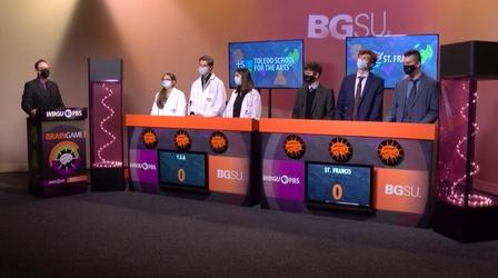 Video thumbnail: BGSU Brain Game Toledo School for the Arts vs St. Francis