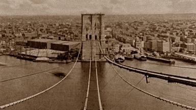 Construction of the Brooklyn Bridge