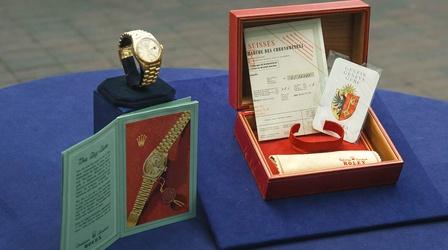 Video thumbnail: Antiques Roadshow Appraisal: 1964 Presidential Rolex with Box & Papers