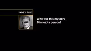 Index File Time | A Mystery Person