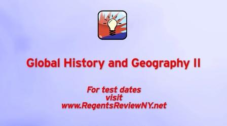 Video thumbnail: Regents Review Global History and Geography II